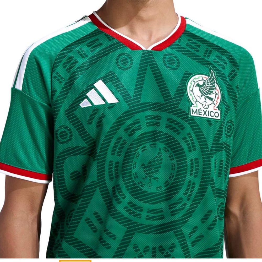 adidas Men's Mexico 26 Home  Jersey Size XS